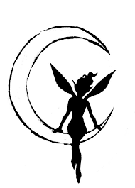 Download a free preview or high quality adobe illustrator ai, eps, pdf and high resolution jpeg versions. Silhouette In The Moon By Akathetoad On Deviantart Fairy Silhouette Fairy Tattoo Fairy Tattoo Designs