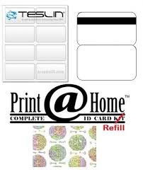 Create your custom id card using a template from the adobe spark library. Refill Pack For At Home Id Printing Create 100 Id Cards From Idcardsupply