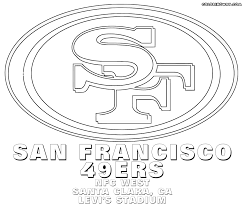 49ers coloring pages for kids online. San Francisco 49ers Coloring Pages Coloring Home