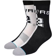 Authentic san antonio spurs jerseys are at the official online store of the national basketball association. Kawhi Leonard San Antonio Spurs Stance Split Jersey Socks Black Walmart Com Walmart Com
