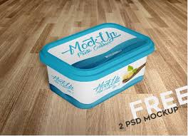 Plastic Container Psd Mockup For Useful Packaging Design Plastic Container Psd Mockup Packaging Design Mockup Psd Mockup Free Psd Mockup