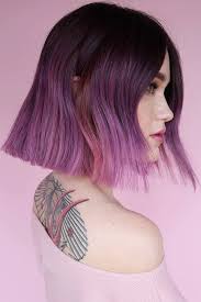 50 Cosmic Dark Purple Hair Hues For The New Image Lovehairstyles Dark Purple Hair Purple Ombre Hair Hair Color 2017