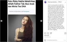 Buat kamu yang melewatkan sosoknya, ini dia potret ratu rizky nabila, istri pesepak bola alfath. 9lbi Ne5dclwm