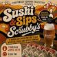 Sushi & Sips at Scrubby’s Craft Brewery