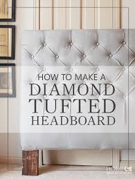 A couple months ago, i featured my good friend jamie antonioli and her amazing diy projects here. How To Make A Diamond Tufted Headboard