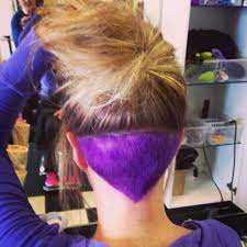 My Hair Undercut Dye Purple Undercut Hairstyles Hair Inspiration Hair Beauty