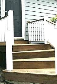 A 9″ run is code minimum. Wooden Front Steps Design Ideas Wooden Front Steps Design Ideas Wooden Front Steps Front Stairs Incredible Wo Wooden Front Doors Staircase Design Wooden Stairs