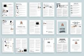 Download 20 Page Ebook Canva Template By Kerrie Legend Designs On Creativemarket Ebook Template Textbook Templates