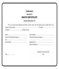 In pennsylvania, a death certificate is printed on specialized security paper that contains a raised seal. Free 5 Death Certificate Forms In Pdf Ms Word