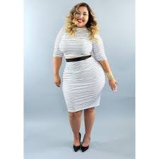 Plus Size High Waist Skirt Crop Two Piece Plus Size Crop Tops High Waisted Skirt Crop Top Outfits