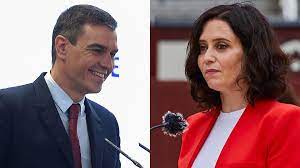 Ayuso y Sánchez buscan el choque para movilizar a los suyos ante las  elecciones de Madrid - El Periódico