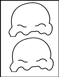 Scoop up some fun with these free ice cream coloring sheets for summer perfect for toddler summer ice cream coloring pages. Ice Cream Scoops Coloring Page Bmo Show