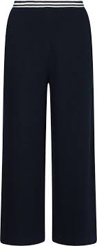Dress up with a blouse and a pair of pumps, or dress down with a sweater and. Tommy Hilfiger Damen Shorts Lang Textured Knit Wide Leg Crop Pant Bequem Online Kaufen Bei Tara M De