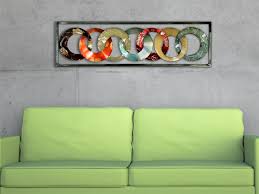 Decomonkey bilder abstrakt 120x60 cm 1 teilig leinwandbilder bild. Metallbild Ringe Wandbild Wohnzimmer Modern Hoch Oder Quer Ordnung Und Mehr Immer Etwas Besonderes Aus Business Leder Und Lifestyle