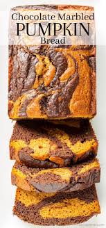 Chocolate Marbled Pumpkin Bread Recipe Recipe Pumpkin Bread Recipe Pumpkin Bread Dessert Recipes