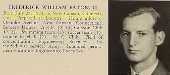 1Lt. Frederick William “Billy” Eaton II (1922-1945)