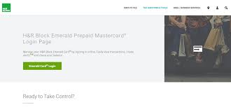 Frequently asked questions about the td emerald flex rate visa card Www Hrblock Com Emeraldcard Login To Your H R Block Emerald Card Account