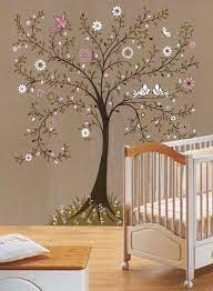 How To Create A Tree Themed Children S Bedroom Tree Mural Diy Kids Decor Mural