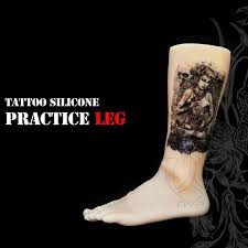 To make a tattoo on human skin one need to have a certain level of expertise to reach. Premium Silicone Tattooable Practice Leg 85 00 Ava Tattoo Machine The Art Of E Commerce