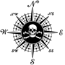 Black And White Compass Png Pirate Compass Rose Sketch Coloring Page Pirate Compass Pirate Tattoo Compass Tattoo