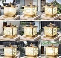 Amazon.com: 3-Lights Luxury Solar Pillar Light with Glass ...