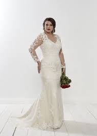 Athena I Silhouette Collection Romantica Of Devon Mermaid Trumpet Plus Size Wedding Dresses With Sleeves Wedding Dresses Plus Size Wedding Dress Long Sleeve