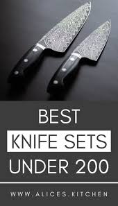 Best Knife Sets Under 200 In 2020 Knife Sets Outdoor Cooking Kitchen Knives