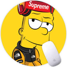 Orange, yellow, and red flaming thrasher magazine text logo chest graphic. Lit Supreme Wallpaper Simpsons 1001x1001 Wallpaper Teahub Io
