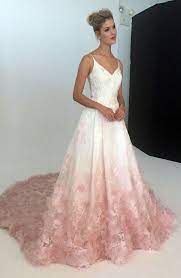 0a05b280ca1319d29a86e186becc9c36 1 These Daring Brides Are Dip Dyeing Their Wedding Dresses Prom Dresses Lace Prom Dresses For Teens Beautiful Prom Dresses
