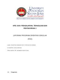 Program keahlian nautika perikanan laut 5. Laporan Pos