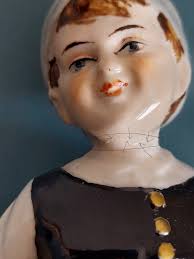 Rudolstadt, Albert Stahl & Co. Porzellanfigur -2 Kinderfiguren-