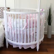 Round baby cribs have gained quite a lot of popularity lately and several main factors determine their appeal. Dream On Me Sophia Posh Circular Mini Crib White Walmart Com Walmart Com