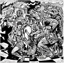 Black Art In America Steve Prince Flambeau A Linocut Woodcut Print By New Orleans Artist Steve Prince Linocut Linocut Art Artist