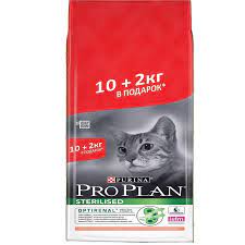 proplan sterilised somonlu kisirlastirilmis kedi mamasi 10 2 kg
