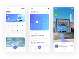 Muslim Mobile App By Siti Dahlia Mobile App Design Mobile App App Design