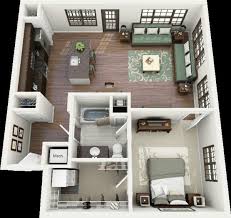 Pin by www detaildesigngroup com granny pod studi. Kleine Wohnung Einrichten Wohntipps Fur Einzimmerwohnung Silvia69 Apartment Floor Plans House Layouts Apartment Layout