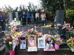 岡田有希子さん墓所 愛知県 成満寺2【昭和62年8月頃】