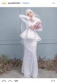 Menjadi ratu sehari di hari paling bahagia tak harus selalu serba heboh loh! Top 9 Baju Nikah Simple Tapi Masih Buat Orang Tertanya Tanya Baju Pengantin Wanita Diary Hijaber