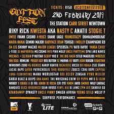 Castle lite unlocks everything hip hop in one place. The Cottonfest2019 Line Up Is Out It S Gonna Be Lit Sa411