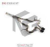 for Jaguar F-type 3.0T X152 racing modification parts, engine performance  system ING exhaust SS304Catch back without valve - AliExpress 34