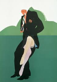 Allen Jones B 1937 British 1968 Class Of Model C Green Suit Lithograph 82 8 X 56 4 Cm Allen Jones Pop Art Lithograph