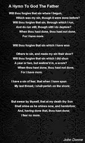 A Hymn To God The Father In 2020 God The Father Father Poems John Donne Poems