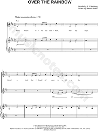 Somewhere over the rainbow lead sheet g major. Celtic Woman Over The Rainbow 3 Part Choir Piano Choral Sheet Music In D Major Transposable Download Print Sku Mn0062656