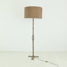 Antike Kupfer Stehlampe Ca 1930