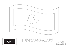 Bendera indonesia bendera negara kesatuan republik indonesia, yang secara singkat disebut bendera negara, adalah sang merah putih. Lukisan Gambar Bendera Malaysia Untuk Mewarna Cikimm Com