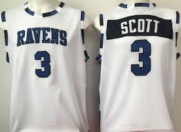 Hot 2018 One Tree Hill Ravens Jersey 3 Lucas Scott White