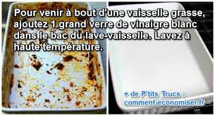 Vaisselle Grasse Le Truc Magique Pour Qu Elle Ressorte Impeccable Vaisselle Vinaigre Blanc Grasse