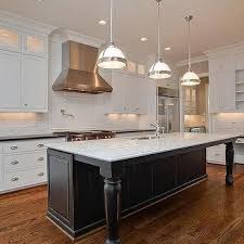 Kitchen Design Decor Photos Pictures Ideas Inspiration Paint Colors And Remodel Black Kitchen Island Kitchen Island With Legs Trendy Farmhouse Kitchen