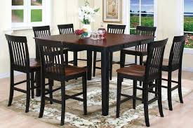 Table measurement is 44w x 44l x 30h and the chairs are 17.25w x 21.75d x 38.5h. Cheap Dining Room Table Sets Wild Country Fine Arts