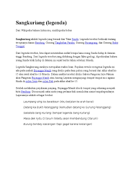 Maybe you would like to learn more about one of these? Sejarah Tangkuban Parahu Sangkuriang